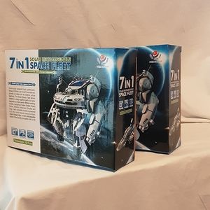 2 - 7 in 1 solar rechargeable space fleet
